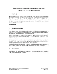 Tanga Coastal Zone Conservation and Development Programme