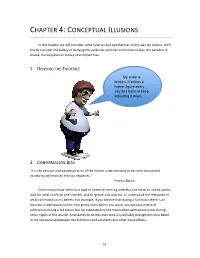 Chapter 4: Conceptual Illusions