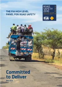 Committed to Deliver May 2020 USE a CHILD OBEY the BUCKLE up SAFETY SEAT SPEED LIMIT