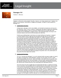 Damages 101 Andrew C