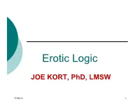 Erotic Logic
