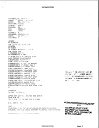 Nav War Crimes Disclosureact Cia Has No Objection