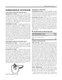 Sidesaddle Division | 1