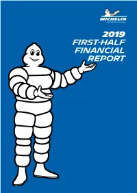 2019 FIRST-HALF Financial Report