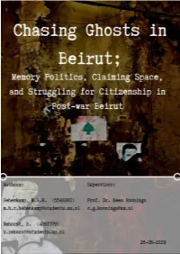 Beirut Souks: a Case Study