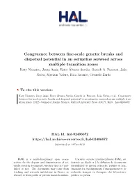 Congruence Between Fine-Scale Genetic Breaks and Dispersal