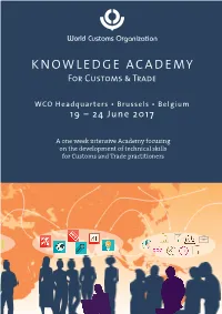 KNOWLEDGE ACADEMY for Customs & Trade