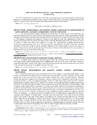 PRIVATE, DENOMINATIONAL, and PAROCHIAL SCHOOLS Act 302 of 1921