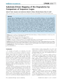 Substrate-Driven Mapping of the Degradome by Comparison of Sequence Logos