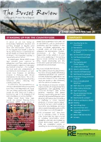The Dorset Review We Explained How Dorset CPRE Will Also Consider Giving Money to Causes Other Groups Can Apply for Funding from Dorset CPRE