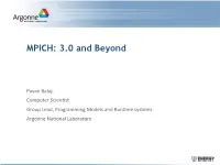 3.0 and Beyond