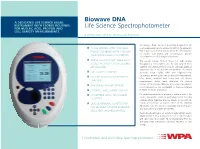 Data Sheets Biowave