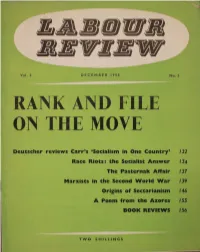Vol. 3 No. 5, December 1958