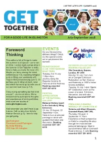 1 Foreword Thinking EVENTS