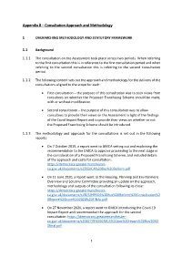 Appendix 8 – Consultation Approach and Methodology
