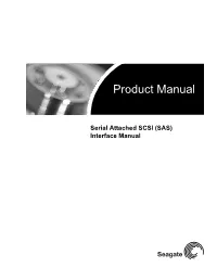 Serial Attached SCSI (SAS) Interface Manual