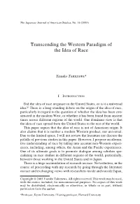 Transcending the Western Paradigm of the Idea of Race