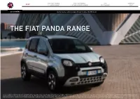 The Fiat Panda Range