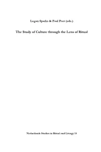 The Study of Culture Through the Lens of Ritual