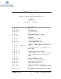 TITLE 15. Navigation and Aeronautics