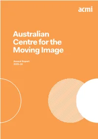 Australian Centre for the Moving Image