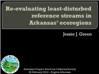 Re-Evaluating Least-Disturbed Reference Streams in Arkansas