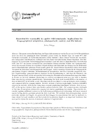 Reproductive Seasonality in Captive Wild Ruminants: Implications for Biogeographical Adaptation, Photoperiodic Control, and Life History