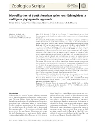Echimyidae): a Multigene Phylogenetic Approach