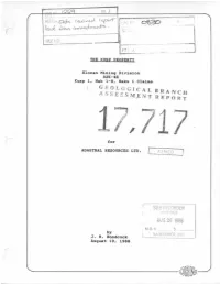 Slocan Mining Division 82K-4E Kusp 1, Nak 1-8, Naku 1 Claima