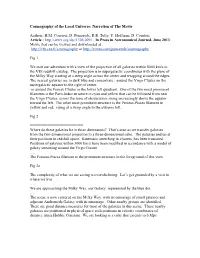 Cosmography of the Local Universe: Narration of the Movie Authors: H.M. Courtois, D. Pomarede, R.B. Tully, Y. Hoffman, D. Courto
