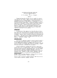 AN OVERVIEW of STRUCTURAL PANELS and STRUCTURAL COMPOSITE PRODUCTS by M