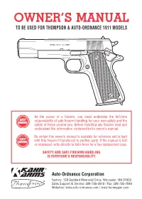 Owner's Manual