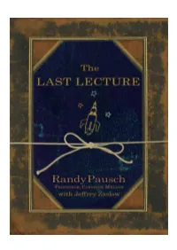 The-Last-Lecture.Pdf