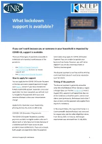 What Lockdown Support Is Available?