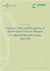 Cohesion Policy and Perceptions of the European Union in Hungary