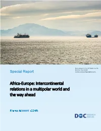 Intercontinental Relations in a Multipolar World and the Way Ahead