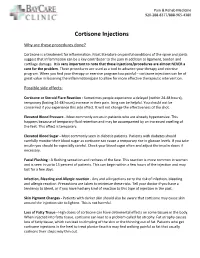 Cortisone Injections