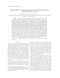 Konar, B., and J.A. Estes. 2003. the Stability of Boundary Regions