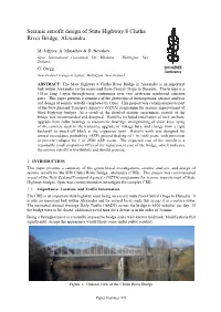 Seismic Retrofit Design of SH8 Clutha River Bridge, Alexandra