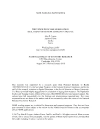 Uptick in Income Segregation: Real Trend Or Random Sampling Variance