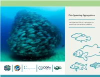 Fish Spawning Aggregations