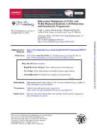 And Function by Progesterone TLR4-Mediated Dendritic Cell
