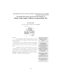 Conceptual Link Between Jainism and Iconography of Vimala Vasahi Temple of Dilwaragroup in Mount