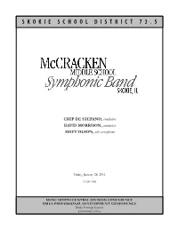 Concert Program