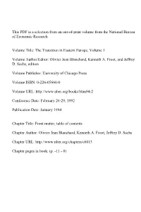 Front Matter, Table of Contents