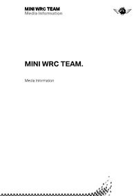Mini Wrc Team