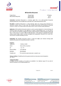 Molbio Tech Data New.Cdr