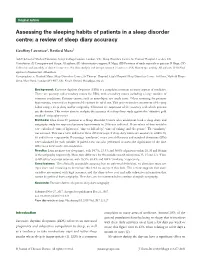 A Review of Sleep Diary Accuracy