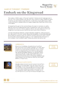 Embark on the Kingsroad