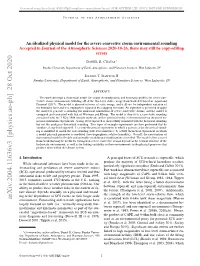 An Idealized Physical Model for the Severe Convective Storm
